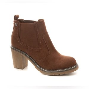 Boutique by Corkys Brown Rocky Heeled Boots